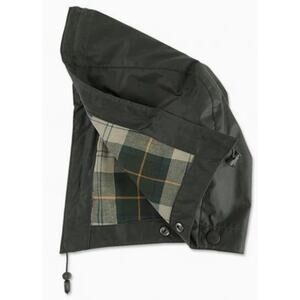 Barbour Sage Classic Waxed Cotton Snap-on Jacket Hood for Bedale/Beadnell Jacket